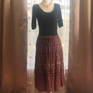 LUX Midi Skirt - XS